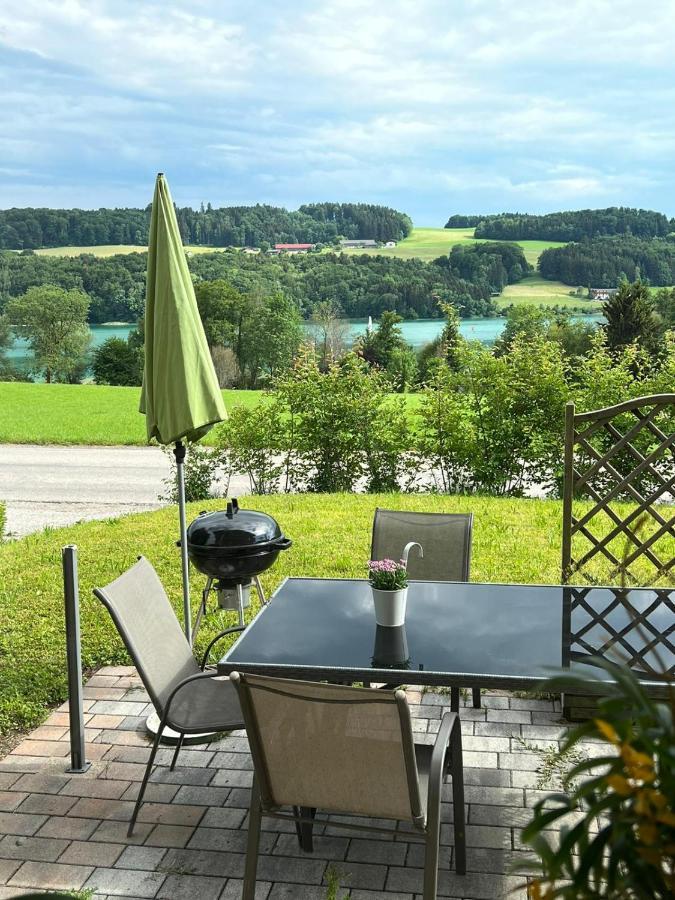 Ferienwohnung Am Mattsee Guggenberg  Bagian luar foto