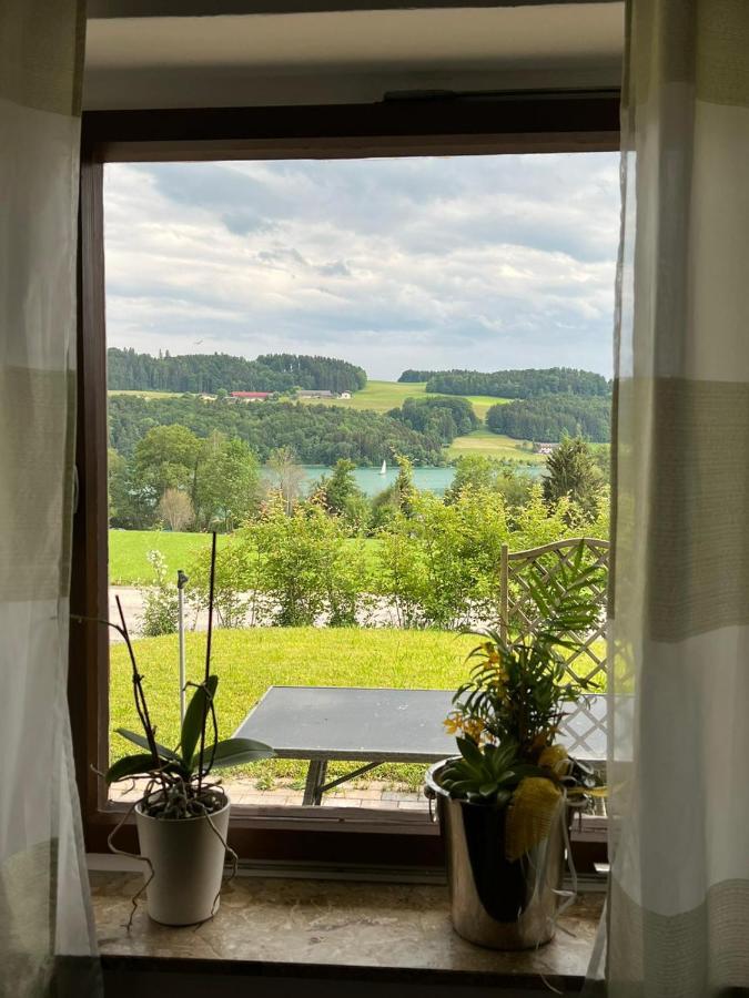 Ferienwohnung Am Mattsee Guggenberg  Bagian luar foto