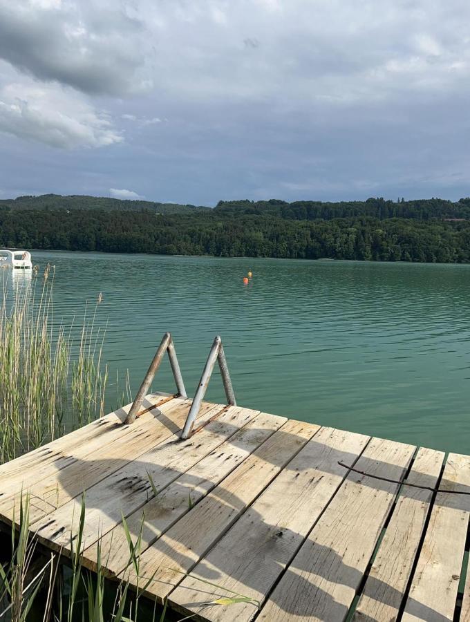 Ferienwohnung Am Mattsee Guggenberg  Bagian luar foto